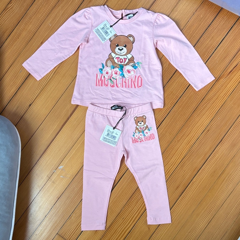 Moschino 12/18 month outfit